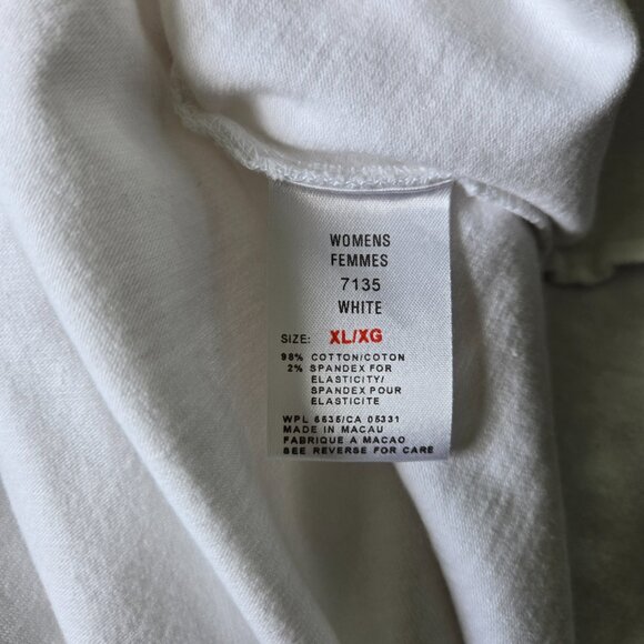 NWT WOOLRICH  White Tank XL - Picture 3 of 3